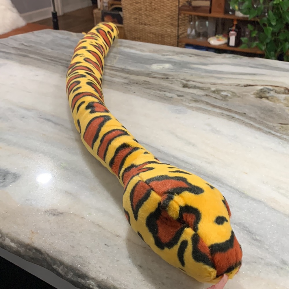 52” Plush Snake - Picture 2 of 3